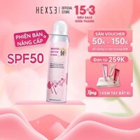 Xịt chống nắng nâng tone HEXZE SPF30 PA+++ 100ml – Dưỡng sáng, cấp ẩm, bảo vệ toàn diện
