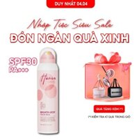Xịt Chống Nắng Nâng Tone HEXZE 100ml SPF30 PA+++ – Bảo Vệ Da, Dưỡng Ẩm, Nâng Tone Tự Nhiên