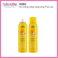 Xịt chống nắng nâng tone Thái Lan ODBO 110ml (01 lọ)