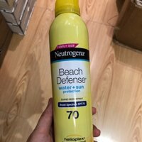 Xịt chống nắng neutrogena ko bết dính, spf 70 chống nắng cực tốt
