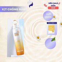 Xịt Chống Nắng SPF50+ Chống Nắng Mặt & Body Toàn Diện Dưỡng Ẩm Cho Da Nâng Tone 150ml