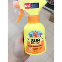 Xịt chống nắng Sundance for kid 200ml