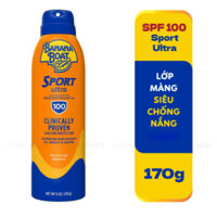 Xịt Chống Nắng Thể Thao Banana Boat Sport SPF 100 170g