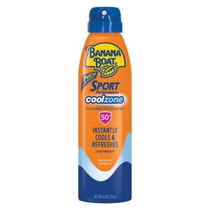 Xịt chống nắng thể thao Banana Boat Sport Coolzone SPF 50+/PA++++ 170g
