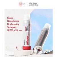 Xịt Chống Nắng Toàn Thân Đi Biển  WELLDERMA Super Glutathione Brightening Sun Spray SPF 50+ PA++++