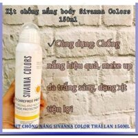 Xịt Chống Nắng Toàn Thân Sivanna Colors Cactus Carefree Protection Spray