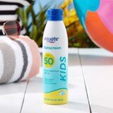 Xịt Chống Nắng Trẻ Em Equate Kids Broad Spectrum Sunscreen Spray, SPF 50, 5.5 oz [Chai 156g]