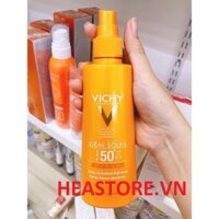 XỊT CHỐNG NẮNG VICHY SPF 50+ IDEAL SOLEIL - 200ML