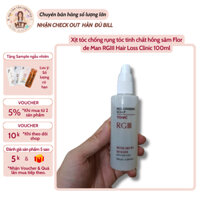 Xịt chống rụng tóc tinh chất hồng sâm Flor de Man RGIII Hair Loss Clinic 100ml kích thích mọc tóc