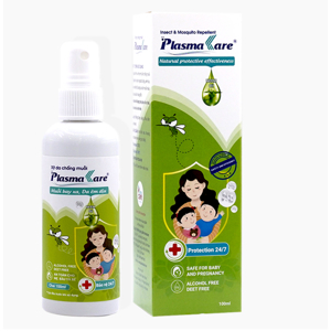 Xịt da chống muỗi PlasmaKare 100ml