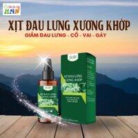 Xịt đau lưng xương khớp– Giảm đau lưng, cổ vai gáy từ ngải cứu, lá nốt- Bài thuốc dân gian ( khai chương KM 50%)