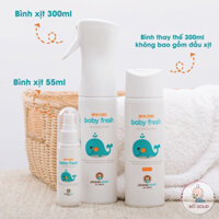 Xịt diệt khuẩn JOONA BABY Hàn Quốc khử mùi cho đồ chơi, bình sữa, núm ti giả Baby Fresh an toàn cho bé (300ml/chai)
