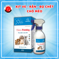 Xịt diệt ve rận bọ chét cho chó mèo - Vime Frondog