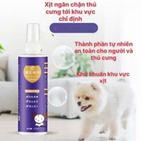 xịt đuổi chó mèo vệ sinh sai chỗ hcm