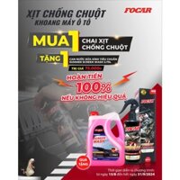 Xịt Đuổi Chuột Gầm Máy, Khoang Máy, Gốc Thảo Mộc, An toàn Xua Đuổi Chuột, Gián - Hàng Chính Hãng thương hiệu Focar