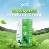 Xịt Đuổi Chuột OBS, Đuổi Chuột Ô Tô, Tinh Dầu Tự Nhiên, An Toàn Với Mọi Gia Đình 200ml