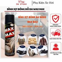 Xịt Dưỡng Bóng Và Làm Sạch Ghế Da WAX MAX - Dung Dịch Xịt Dưỡng Bóng Và Bảo Vệ Da...94Store