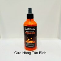 Xịt dưỡng đạm lavox NOURISHING PROTEIN  KERATIN 300ml công thức dưỡng ẫm cho tóc suôn mềm cải thiện và ngăn ngừa sơ rối
