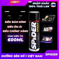 Xịt Dưỡng Sên Cao Cấp Chống Văng Tơ Nhện Spider Spray Lube71 600ml