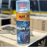 Xịt dưỡng sên mở bò xanh Assert Chain Lube 400ML chống văng