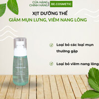 Xịt Dưỡng Thể Giảm Mụn & Nang Lông Clear Body Mist Be.Cosmetic 60ml