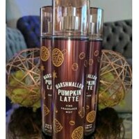 Xịt Dưỡng Thể Marshmallow Pumpkin Latte Bath Body Works 236ml ____bath.bodyworks