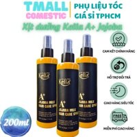 Xịt dưỡng tóc cao cấp Kella Jojoba Milk A+ 200ml giảm khô xơ và làm mềm tóc PLTPINKY