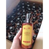 xịt dưỡng tóc keratin SA.SB hương nước hoa 250ml mềm mượt, phục hồi tóc khô xơ