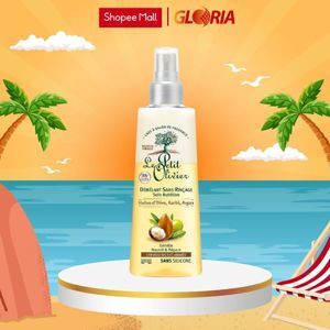 Xịt dưỡng tóc khô và hư tổn Olive Karité Argan Le Petit Olivier 150ml
