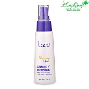 Xịt dưỡng tóc Lacei Recovery Line Shining n Refreshing 80ml
