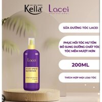 Xịt dưỡng tóc Lacei tím Kella 200ml