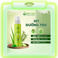 XỊT DƯỠNG TÓC MỘC NAM: Dưỡng ẩm, bảo vệ tóc, chống nắng, tăng độ bóng mượt 100% từ thiên nhiên
