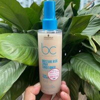 Xịt dưỡng tóc Schwarzkopf BC Bonacure Hyaluronic Moisture Kick Spray Conditioner 200ml _{NEW}_