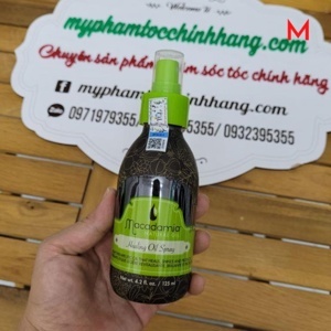 Xịt dưỡng tóc siêu mềm mượt Macadamia Healing Oil Spray - 125ml