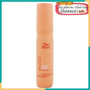 Xịt dưỡng xả khô làm mềm mượt Wella Enrich - 150ml