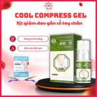 Xịt giảm đau gân cổ tay chân COOL COMPRESS GEL - Giảm đau nhức xương khớp, phù nề chân tay, gout chai 30ml