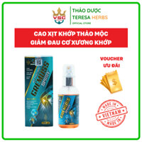 Xịt giảm đau khớp thảo dược Vạn Sinh Châu Gremuss Spray chai 100ml
