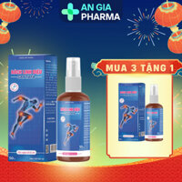 Xịt giảm đau nhanh đau tức thì, đau do chấn thương, bong gân, sưng tấy, đau nhức xương khớp Bách Linh Diệu - Chai 50ml