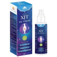 Xịt giảm đau xương khớp VIMOS giúp giảm đau nhức mỏi cơ xương tăng cường lưu thông khí huyết lọ xịt 75ml