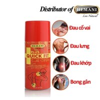Xịt giảm nhanh đau nhức cơ thể Hemani Instant Pain Relief Spray