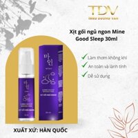 Xịt gối ngủ ngon Mine Good Sleep 30ml - Hương Thơm Giúp Ngủ Ngon, Ngủ Sâu
