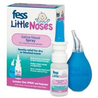 Xịt Hỗ Trợ Nghẹt Mũi, Sổ Mũi Kèm Bóng Hút Fess Little Noses Spray