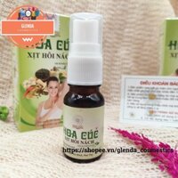 Xịt hôi nách Hoa Cúc Tri hôi nách, khử mùi cơ thể, giảm tiết mồ hôi, giúp vùng nách luôn khô thoáng sạch sẽ