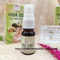 Xịt hôi nách Hoa Cúc Tri hôi nách, khử mùi cơ thể, giảm tiết mồ hôi, giúp vùng nách luôn khô thoáng sạch sẽ