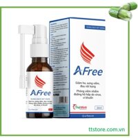 Xịt họng AFree Thái Minh (Chai 30ml) [vfree, afee, vfee, betadine, thảo dược]