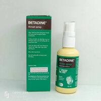 Xịt họng Betadine 50ml