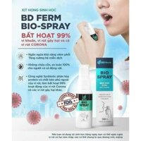 XỊT HỌNG BIO SPRAY - Được cấp phép bởi FDA Hoa Kỳ về khả năng diệt virus đến 99,9% - Cosmetic store 247