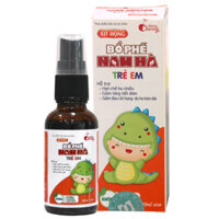 Xịt Họng Bổ Phế Nam Hà Trẻ Em, hỗ trợ bổ phế, giảm đau rát họng