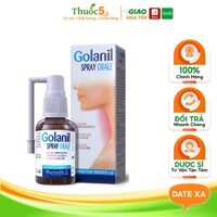 Xịt Họng Fitobimbi Golanil Spray Orale Hỗ Trợ Giảm Ho, Đau Rát Họng Ngăn Ngừa Vi Khuẩn Gây Hại Lọ 30ml