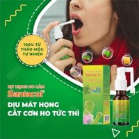 xịt họng giảm ho và đau rát họng Santacol ( 30ml )